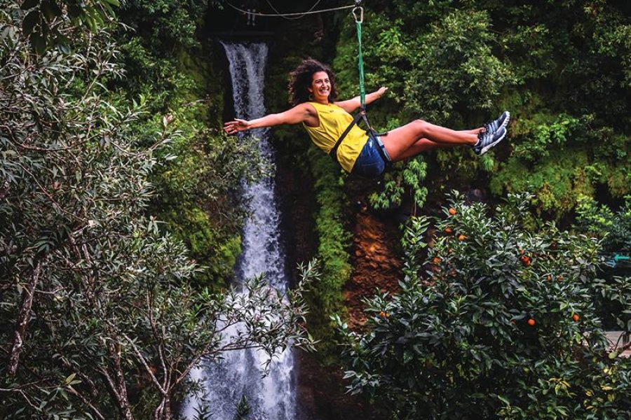 ziplines the initiator 500m