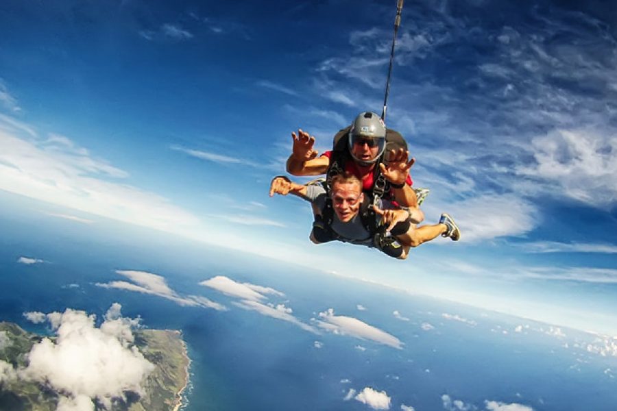 Skydiving Mauritius