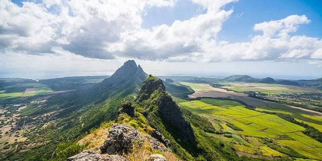 Hiking at Trois Mamelles